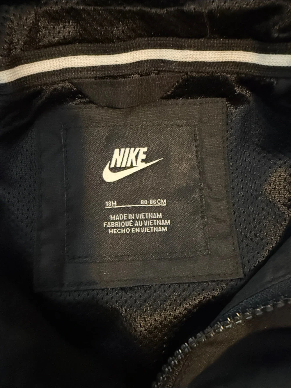 12-18 month Nike Rain Jacket